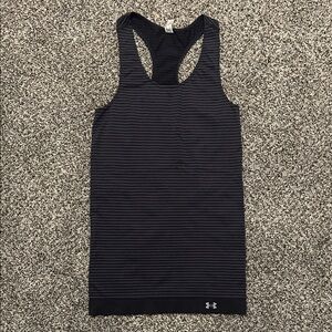 Under Armour Black Striped Tank Top